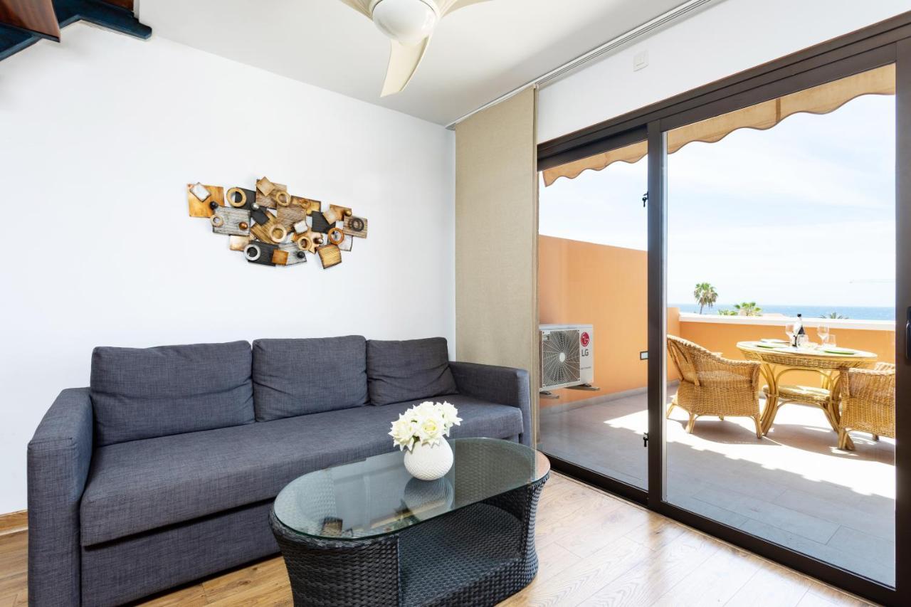 Exclusive Penthouse Playa Las Vistas 4 Close To The Sea And Beach, Aircondition For A Fee, Wifi, Terrace, Heated Pool Playa de las Americas  Ngoại thất bức ảnh