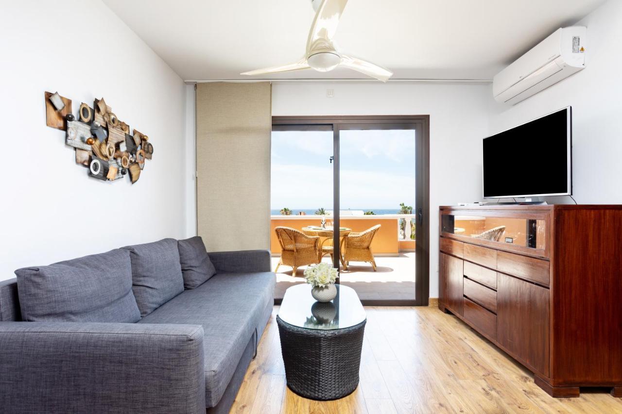 Exclusive Penthouse Playa Las Vistas 4 Close To The Sea And Beach, Aircondition For A Fee, Wifi, Terrace, Heated Pool Playa de las Americas  Ngoại thất bức ảnh